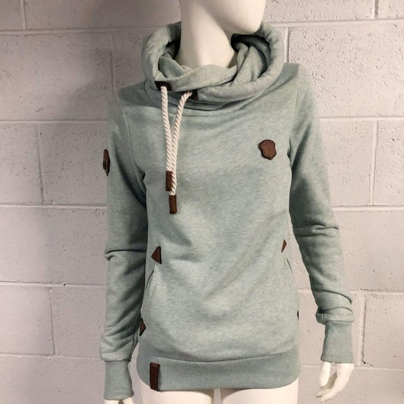 Naketano Sweaters Naketano Darth Hooded Sweatshirt Cowl Collar Poshmark